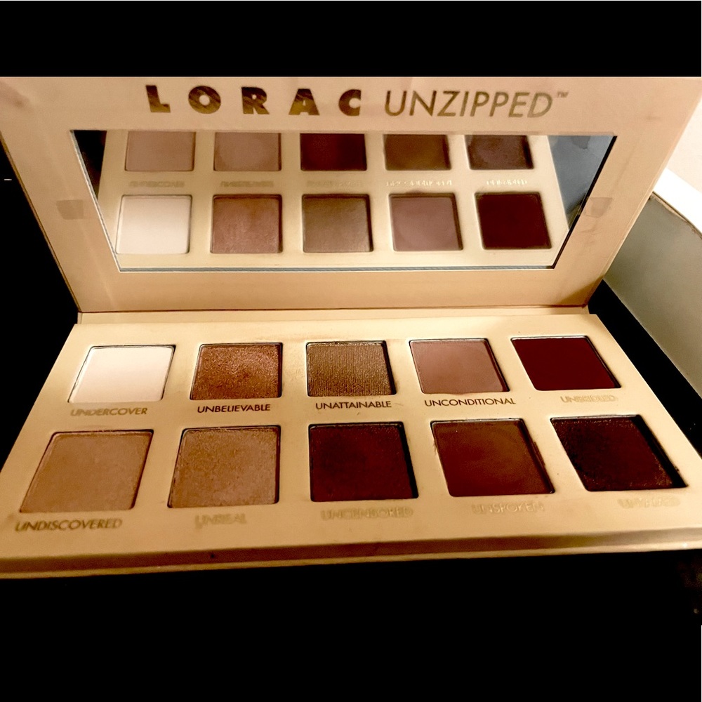 Lorac(unzipped) eyeshadow palate
